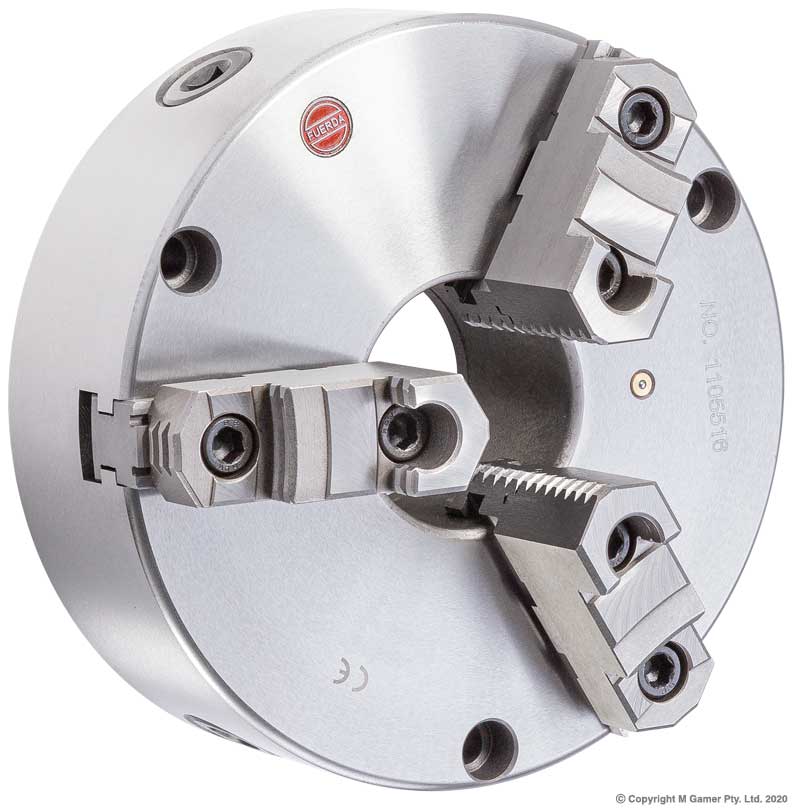 3 Jaw Self Centering Front Mount Lathe Chuck - 500mm